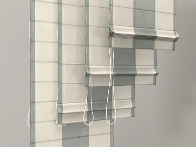 Roman Curtain 3d model