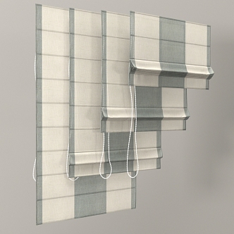 Roman Curtain 3d model