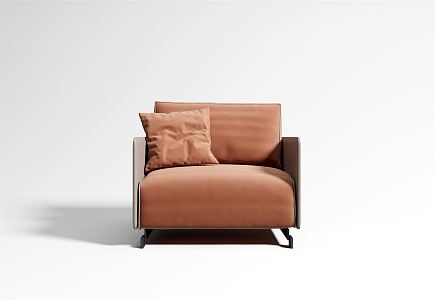 Modern single sofa 3d model