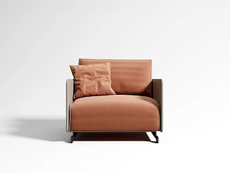 Modern single sofa 3d model