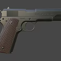 Weapon class pistol 3d model