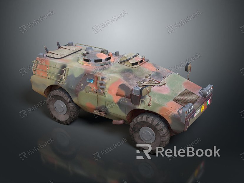 Military Truck Military Transporter Military Transporter Armed Transporter Armored Transporter model