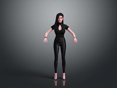 Cartoon Beauty Animation Beauty Animation Beauty Cartoon Girl Animation Girl Cartoon Girl Fantasy Beauty 3d model