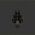 retro ship ancient ship ancient warship large ancient ship ancient warship 3d model
