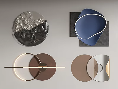 Wall decoration pendant 3d model