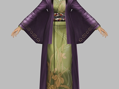 Cartoon Japanese beauty Japanese beauty woman kimono woman girl ancient cartoon animation film model