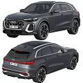 Audi Modern Sporty SUV Exterior Design With Sleek Body Lines Alloy Wheels And Front Grille