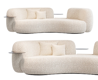 Modern MOROSO Multiplayer Sofa 3d model