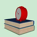 Modern alarm clock 3d model