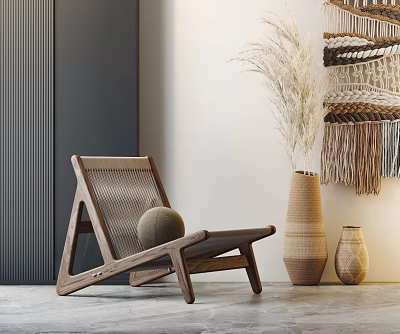 modern leisure chair 3d model