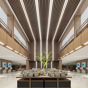 Hall 3d model