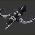 Crossbow Mechanical Crossbow Shift Bow and Arrow Shoot Far Equipment Weapons High-tech Crossbow 3d model