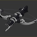 Crossbow Crossbow Crossbow Crossbow Mechanical Crossbow Shift Bow and Arrow Shoot Far Equipment Weapons High-tech Crossbow 3d model