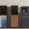 Modern Skyworth Vertical Household Water Dispensers in Black Brown Dark Blue