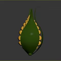 Delicious Fresh Corn With Partially Peeled Green Husk And Bright Yellow Kernels