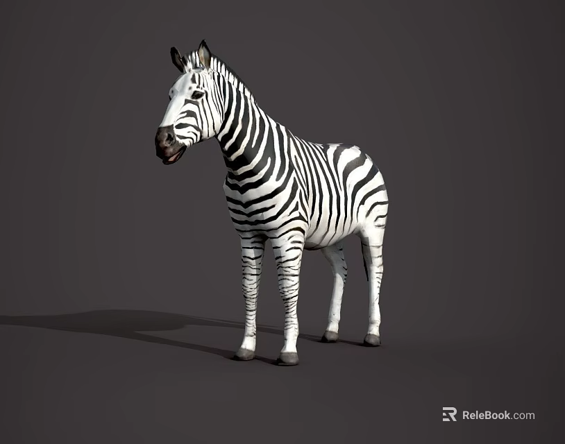 Vibrant Reptile Lizard With Scaly Skin And Long Tail In Natural Habitat 3d model 