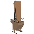 Vertical Industrial Equipment With Motorized Drive Unit Mechanical Arm And Control Box