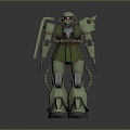 Mech Warrior Mech Soldier Machine Battlearm Mechanical Battlearm Machine Fighter Robot 3d model