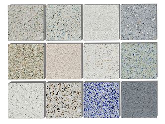 Modern floor tile quartz sand 3d model