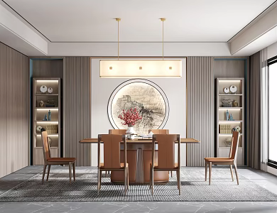 New Chinese Restaurant 3d model