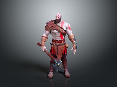 Western Samurai Western Warrior Western Hero Western Warrior Knight Hero Ancient Warrior Paladin 3d model