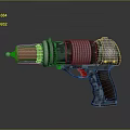 Science Fiction Firearms Next Generation Firearms Science Fiction Game Gun Game Firearms Game Gun Concept Gun Laser Gun 3d model