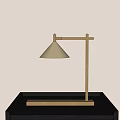 metal table lamp 3d model