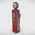 Industrial LOFT refueling machine gas station refueling pump 3d model