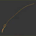 Fashionable Gold Necklace With Red Gemstone Pendant And Sparkling White Diamond Accents
