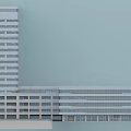 Modern Hospital Building Design Featuring High Rise Tower And Low Rise Connected Structure