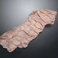 Natural Long Wooden Stone Slab Featuring Unique Textured Surface For Decorative Use