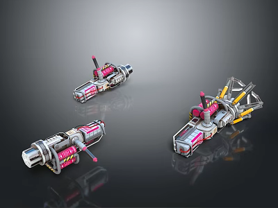 Science Fiction Firearms Next Generation Firearms Science Fiction Game Gun Game Firearms Game Gun Concept Gun Laser Gun 3d model