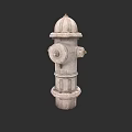 Road Infrastructure Vintage Fire Hydrant with Dome Top and Side Valves