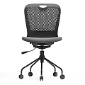 Modern Table and Chair Combination Cosmorelax Office Iscar Perforated hy 828c 3d model