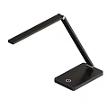 Modern Black Desk Lamp With Adjustable Arm Stable Base And Multiple Angles