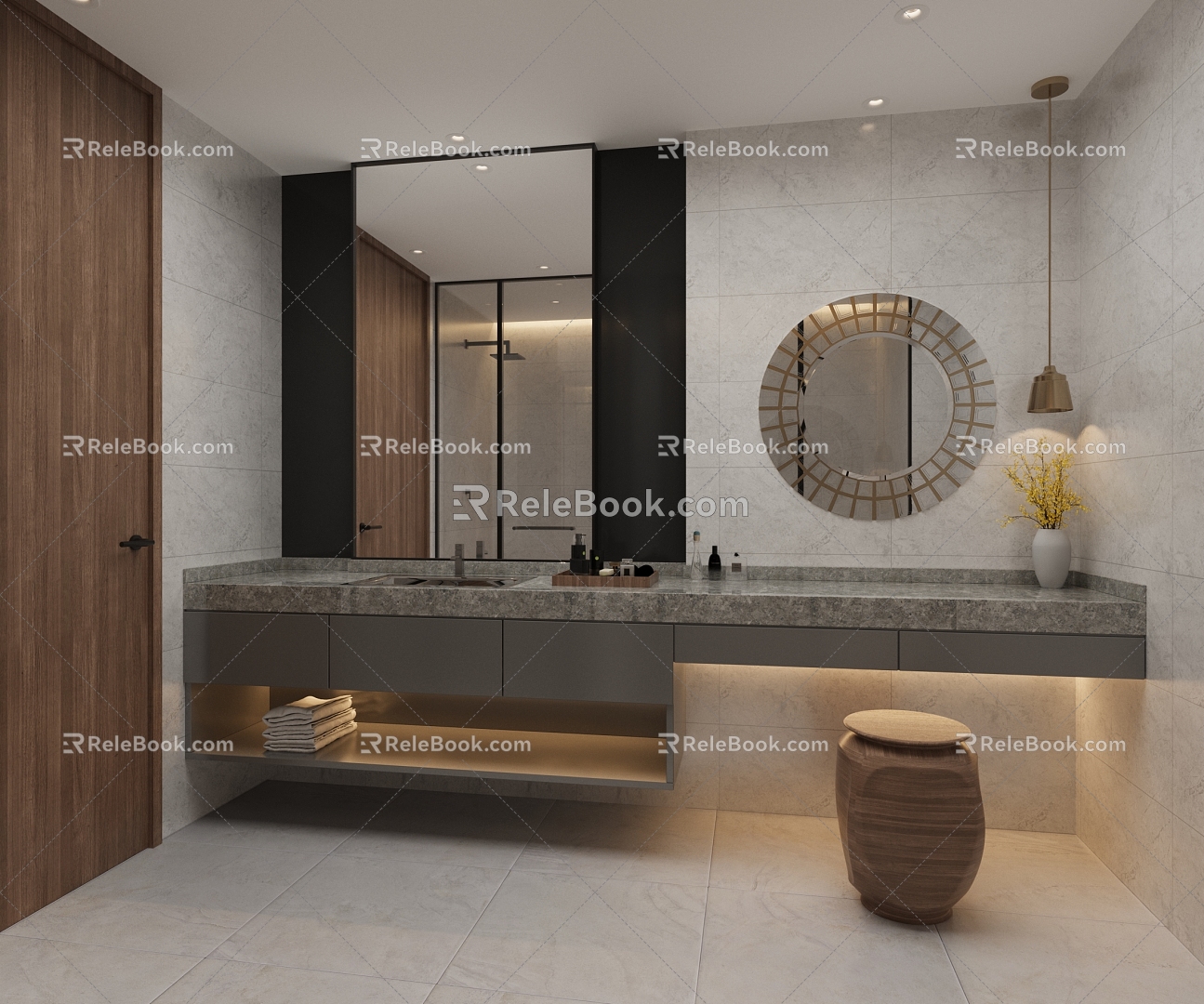 Modern Toilet Toilet Guest Room Toilet Hotel Toilet Standard Room Toilet 3d model