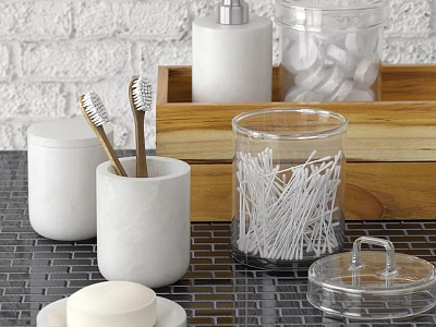 Toiletries 3d model