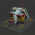 Sci-fi Items Sci-fi Components High-tech Components Sci-fi Equipment Sci-fi Scene Sci-fi Environment Game Scene 3d model