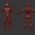 Modern Robot Warrior Robocop 3d model