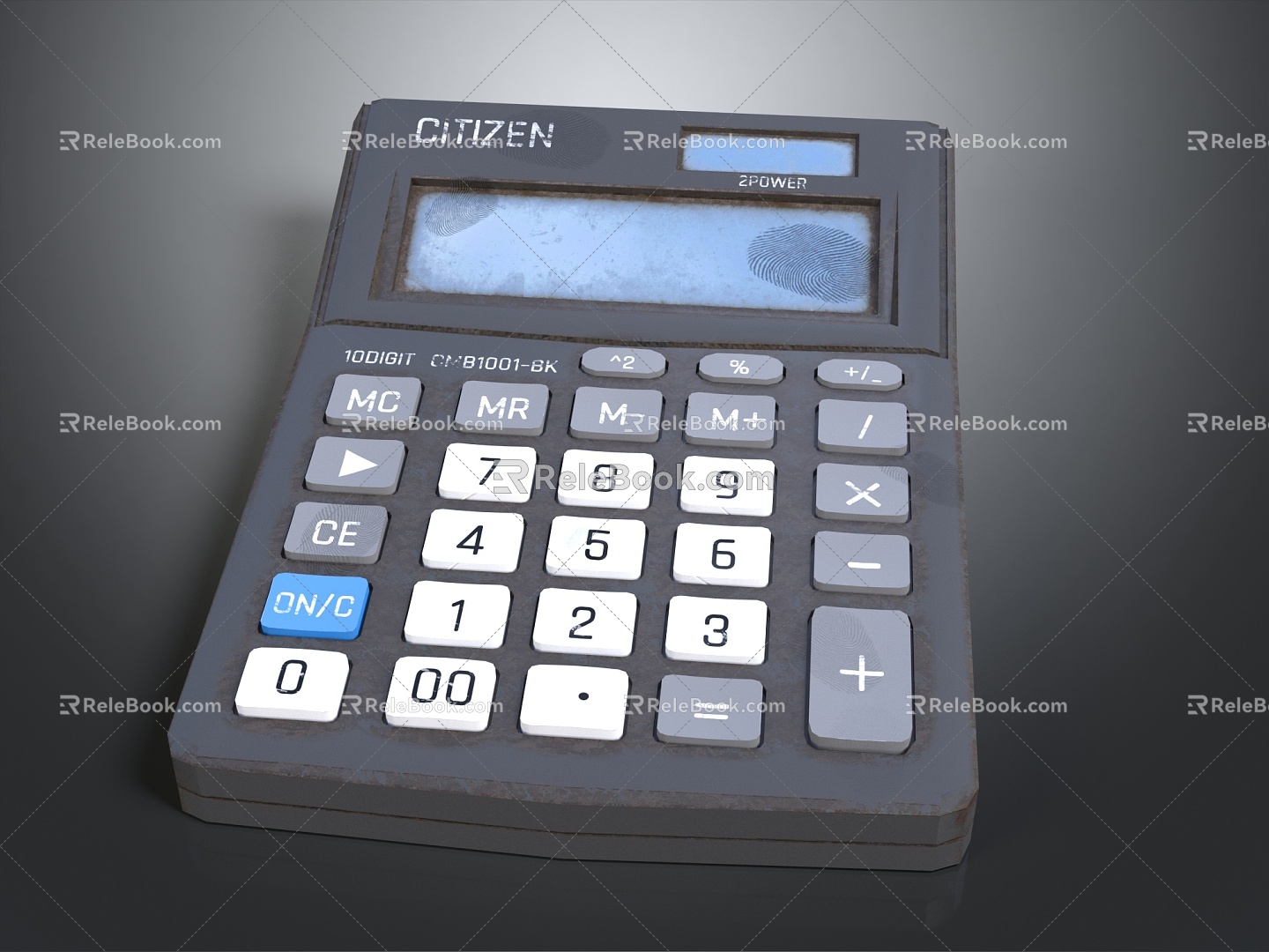 Modern Calculator Electronic Calculator 3d model