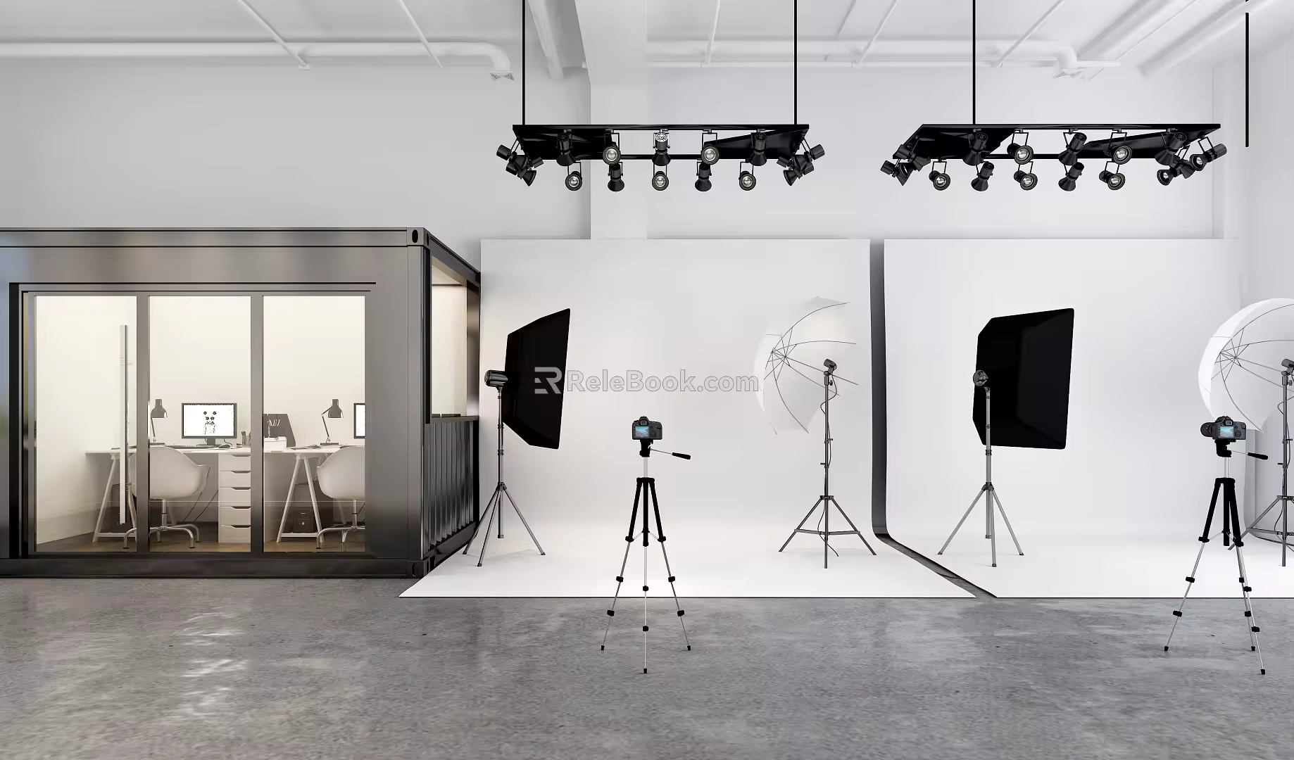 Modern Studio 3d model