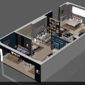 Bedroom Furniture Showroom Interior With Multiple Bed Sets And Rugs