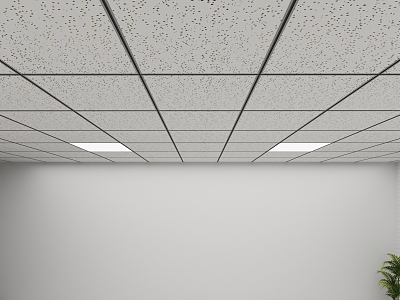 Mineral wool board ceiling square ceiling aluminum gusset ceiling integrated ceiling model