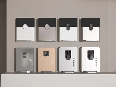 Household Electrical Appliances With Various Modern Designs And Different Color Options For Daily Use 3d model