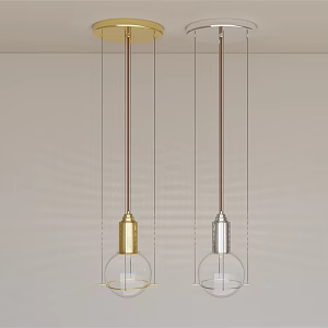 Nordic Lamps Crystal Ball Bar Bedroom Bedside Lamp Creative Light Luxury Chandelier 3d model
