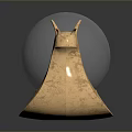 Artistic Golden Snail Sculpture With Transparent Sphere Reflecting Building And Sky