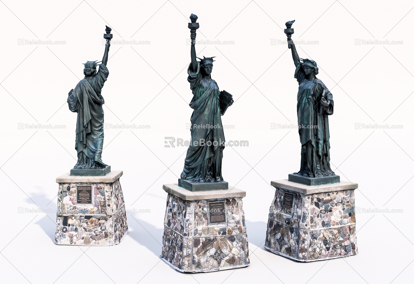 Modern City Sculpture Bronze Statue Statue of Liberty model