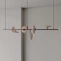 Modern chandelier 3d model