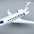 Modern White Jet Airliner with Sleek Fuselage Multiple Windows and Jet Engines