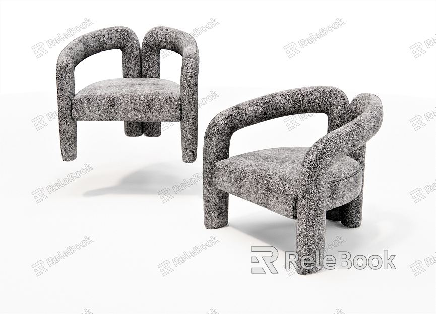 Modern Sofa Chair Single Person Sofa Casual Sofa Sofa Chair Backrest Backrest Sofa Decorative Sofa model